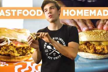 Salted Egg Fried Chicken Sandwich (Better than Popeye's ??? )