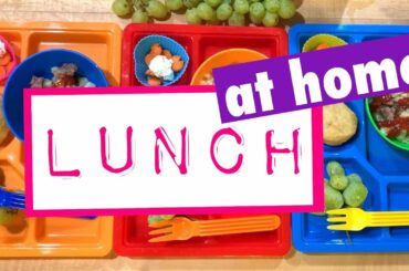 LUNCH IDEAS AT HOME with Kids during home QUARANTINES / MEAL IDEAS WHILE STAYING IN!!