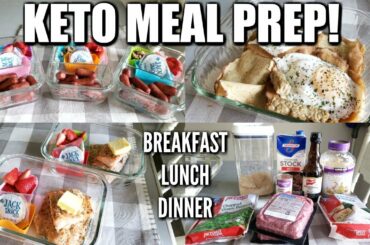 KETO/LOW CARB WORKING MOM MEAL PREP🔥 EP:29