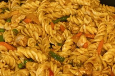 Chicken macaronis / kids special / lunch idea