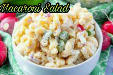 MACARONI SALAD / FILIPINO MACARONI SALAD
