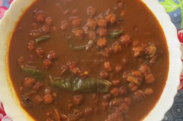 Chickpea Tomato Stew / Chana Tamatar Masala / Chole Tamatar Masala - Kitchen Recipe Episode : 386