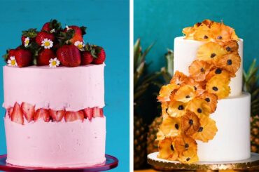 These 9 Cakes Are Some Fruity Cuties! Cake Decorating Hacks by So Yummy