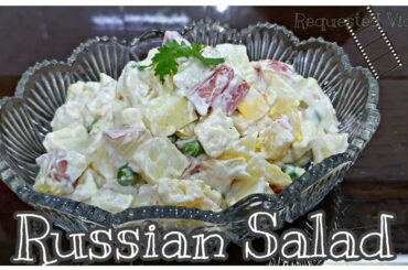 Russian Salad | Healthy Salad Easy Recipe | Besties Vlogs