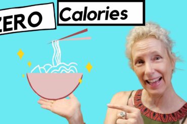 ZERO-Calorie Pasta Noodles; Are Miracle Noodles really zero calories?