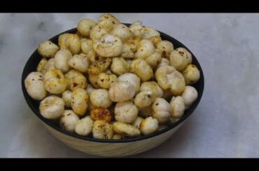 Phool Makhana Masala Snacks | Masala Makhana | Weight Loss Recipe | Roasted Foxnut