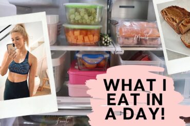 What I Eat In A Day/ Day in the Life/ Easy Healthy Recipes!
