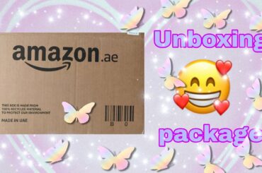 Unboxing Amazon asst.  low calories item