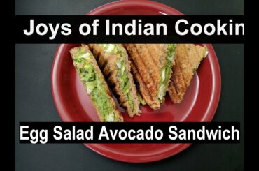 Egg Salad Avocado Sandwich