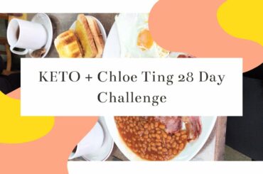 Keto what I eat in a day & starting Chloe Ting's 28 Day Challenge | VLOG 1
