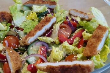 Healthy Chicken Salad |Yummy Dressing|Quick Salad