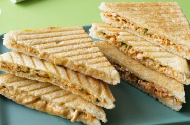 Grilled Buffalo Chicken Panini Sandwich by Food Fusion Kids