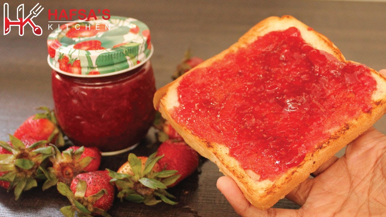 Best Strawberry Jam recipe | Homemade Strawberry Jam | Yummy Breakfast Jam recipe Best Strawberry Jam recipe | Homemade Strawberry Jam | Yummy Breakfast Jam recipe