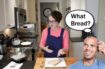 Open-Faced Smoked Salmon Sandwich With Lemon Thyme Dressing