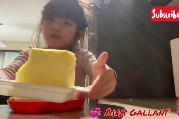 Aira’s healthy sandwich 😋
