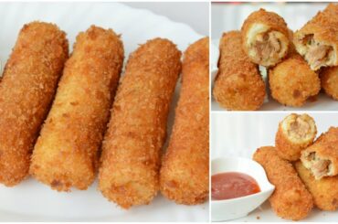 Bread Fingers || Chicken Cheese Fingers (RAMADAN SPECIAL) by YES I CAN COOK