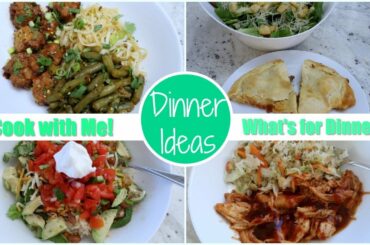 7 Dinner Ideas | What's for Dinner? | Cooking at Home