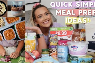 MEAL PREP WITH ME! QUICK, EASY MEALS FOR 2 WEEKS SELF ISOLATION  & FOOD HAUL | EmmasRectangle