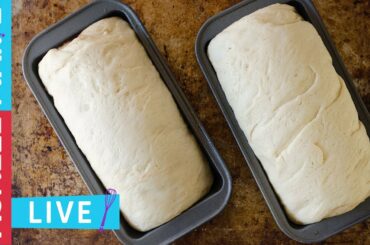 Homemade sandwich bread - LIVE