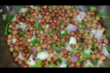 శనిగలతో ఎంతో రుచిగా చాట్ ని తయారు చేసే విధానం..Healthy snack recipe..