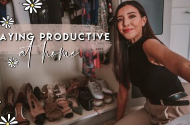 Shoe Collection Re-Organisation, Outfit Inspiration & Making A Healthy Dinner! | Daily Grace