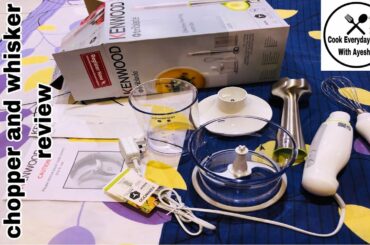 KENWOOD HAND BLENDER REVIEW-3 in 1(immersion blender,chopper,whisker).cook everyday food with ayesha