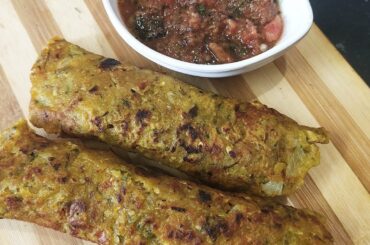 Kakdi k parathe hindi/Maharashtr style kakdi paratha/healthy breakfast recipe/cucumber pancake spicy