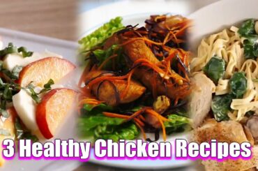 3 Healthy Chicken Recipes -Healthy food recipes