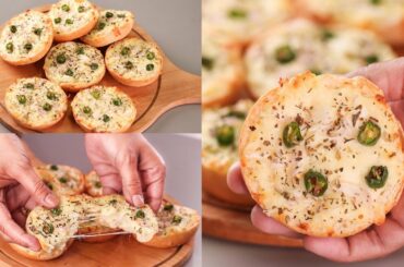 PIZZA HUT STYLE CHEESY GARLIC BREAD | WITHOUT OVEN | N'Oven
