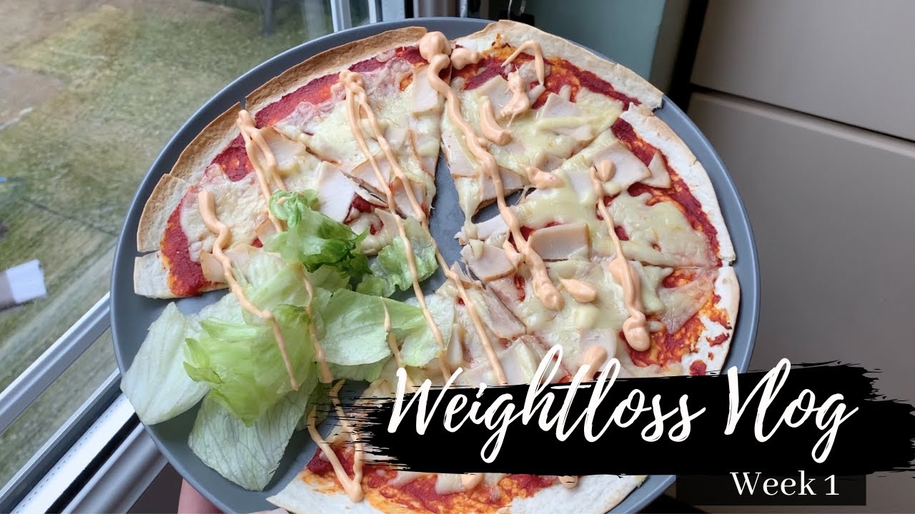 Weightloss Vlog | Week 1 – Healthy Pizza recipe, being ill & adjusting to self isolation Weightloss Vlog | Week 1 - Healthy Pizza recipe, being ill & adjusting to self isolation