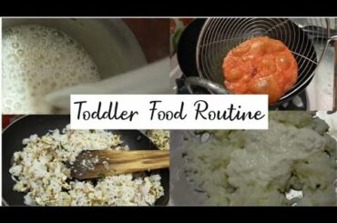 What my 2 year old baby eat in a day| Toddler healthy food routine| My baby daily routine -தமிழில்