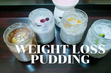 Chia seed pudding for weight loss/ weight loss recipes/ easy pudding recipes
