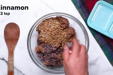 Super Easy Energy Bar Recipe | Meal Prep Snack