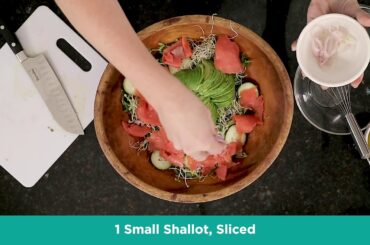 Smoked Salmon and Avocado Salad Recipe with Dr. Anna