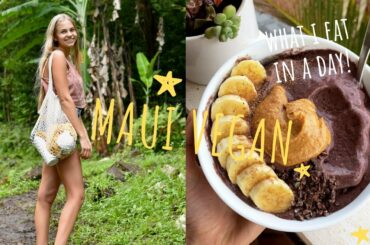 Vegan on Maui!// What I Eat in a Day