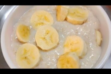 Milk Oats😋 /Quick & Easy Healthy Breakfast