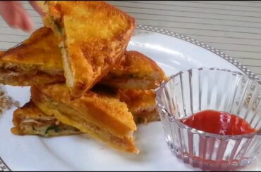 Healthy Bread Pakora Recipe | Stuffed Bread Pakoda Recipe for iftar