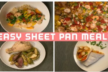 EASY SHEET PAN DINNER IDEAS | QUICK AND HEALTHY MEALS | DAIRY FREE DINNER | HOMEMAKING WITH MARISSA