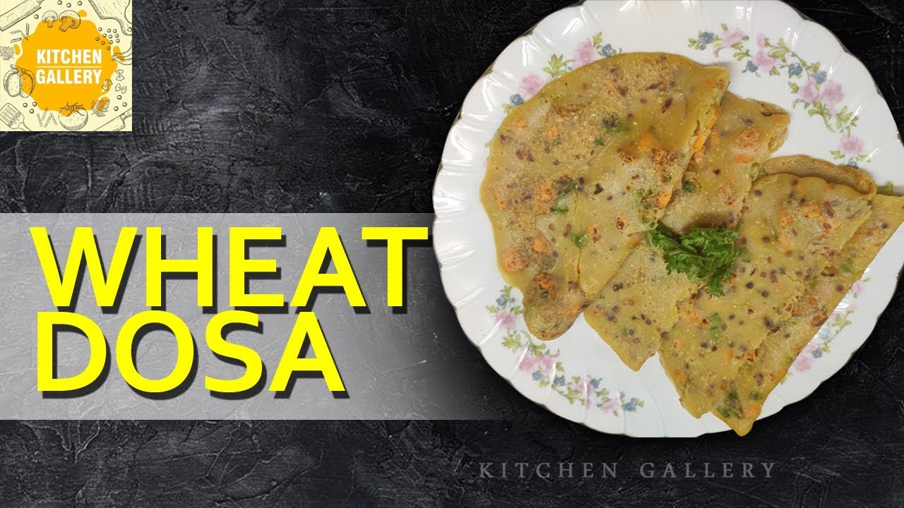 Instant Wheat Vegetable Dosa│Easy and healthy breakfast recipe│Breakfast Time Instant Wheat Vegetable Dosa│Easy and healthy breakfast recipe│Breakfast Time