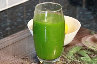 Green Juice Recipe For Weight Loss  | Lose Your Belly Fat At Home !!