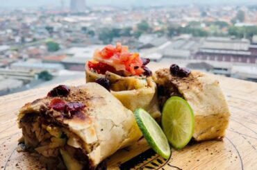 Corona lockdown activity?, Cooking healthy food in Balcony - Meditteranean mackarel wrapper