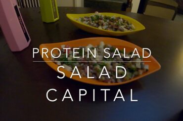 Protein Salad Recipe|  Healthy Tasty Veg Salad | Protein Packed Salad for Fitness Freaks.