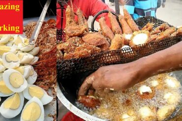 Yummy Egg Bonda Recipe | Bengali Delicious Healthy Street Food Dim Chop @ Tk 10 Roadside Tasty Food
