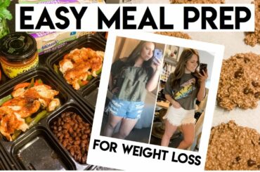 FAST & HEALTHY MEAL PREP TO LOSE WEIGHT RECIPES FOR WEIGHT LOSS