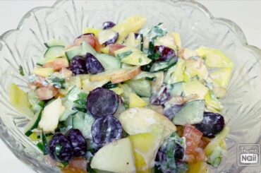 স্বাস্হ্যকর মিক্সড  ফ্রুটস সালাদ।healthy mixed fruits salad।।