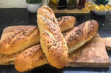 رغيف الخبز / وصفة سهلة و صحية / BREAD IN BAGUETTES / Easy and healthy recipe