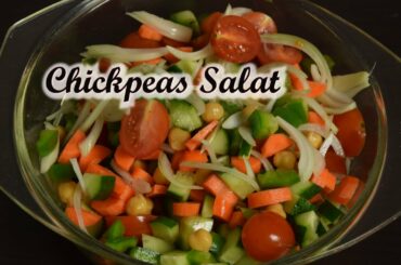 Chickpeas Salad | Channa Salad | Healthy Weight Loss Recipes
