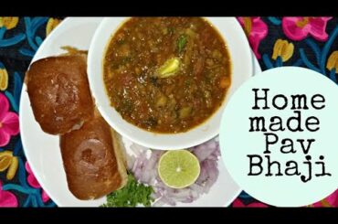 Homemade Pavbhaji - healthy and delicious