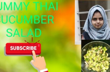 THAI CUCUMBER SALAD. DELICIOUS AND YUMMY RECIPE BY ANTIQUE COOKING