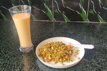 Healthy Breakfast with Nutritious Milkshake II @Niveditha